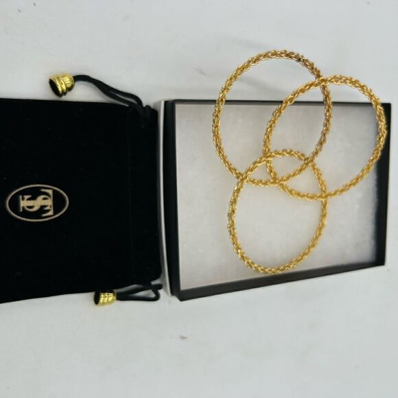 Women’s Sylvia Toledano bracelet set of three - Picture 6 of 11